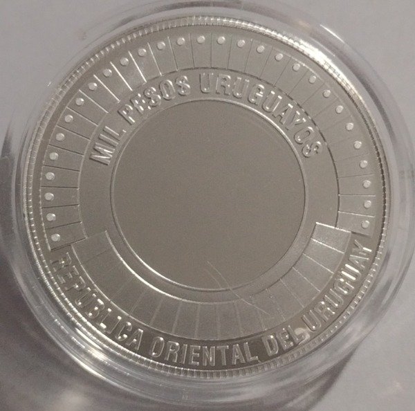 Producto - Uruguay 1000 pesos 2022 "Milagro de los Andes". 12.5 gramos plata 900 - 5