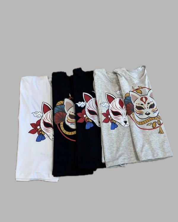 Producto - REMERA MANGA CAÍDA zorro