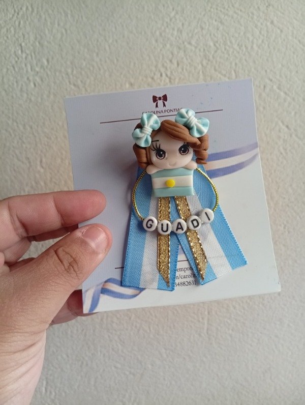 Producto - Escarapela personalizada giu