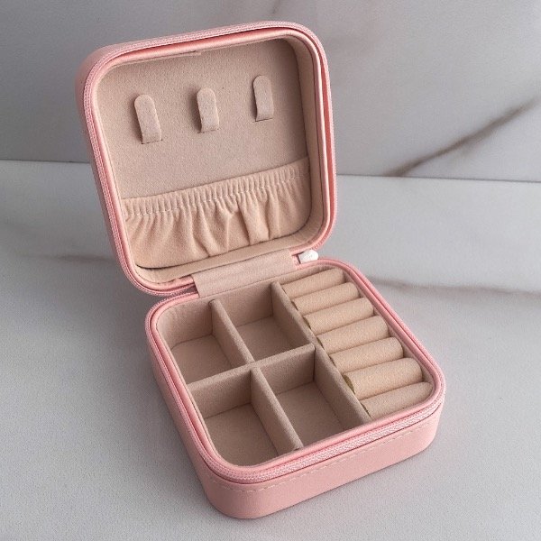 Producto - Alhajero rosa pastel