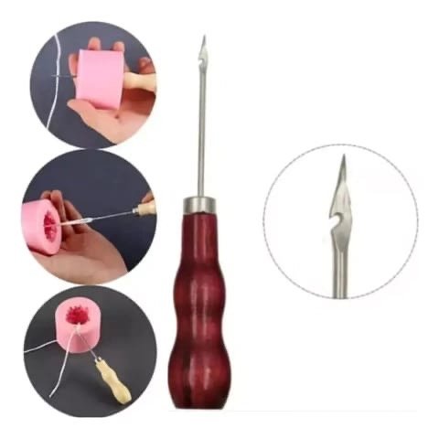 Producto - Aguja punzón para enhebrar moldes de velas