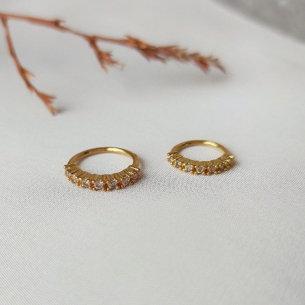 Producto - Aros flex por unidad, con micropavé
