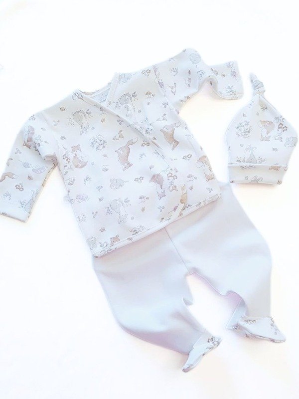 Producto - ART.30 AJUAR 3 PIEZAS C/BATITA "ANIMALITOS"