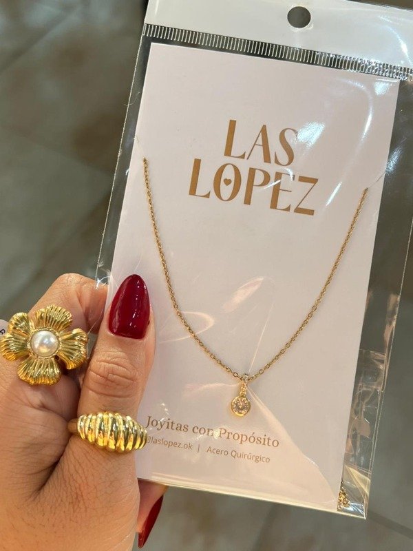 Producto - COLLAR CON DIJE MINI BRILLOSO