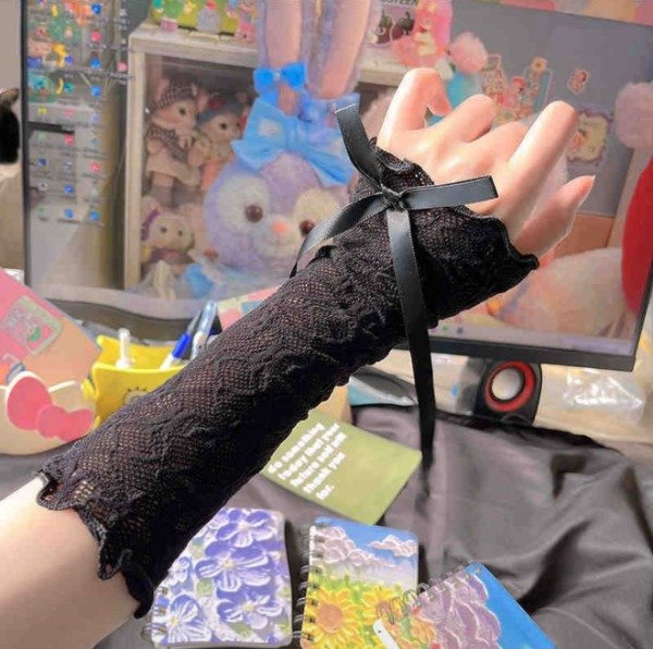 Producto - Mitones Guantes Encaje Coquette