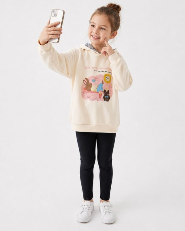 Producto - BUZO FRIZADO CON CAPUCHA NENA