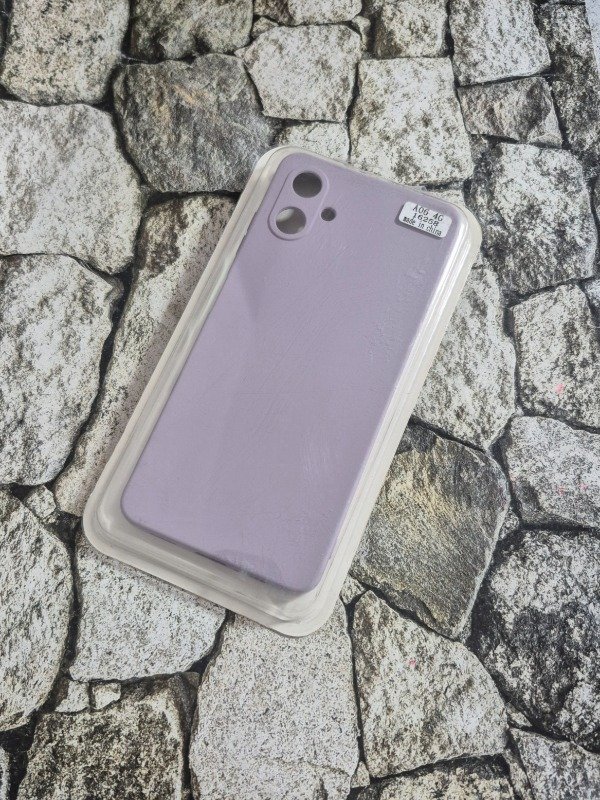 Producto - Funda silicone case Samsung A06 lila