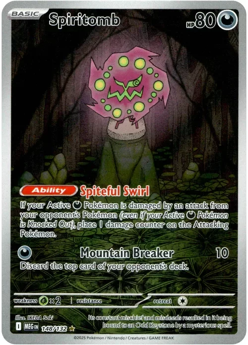 Producto - Spiritomb - 148/132 - Mega Evolution - Holo