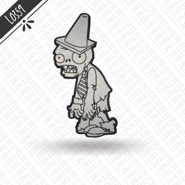 Producto - L0359 - Zombie con cono (Plantas vs Zombies)