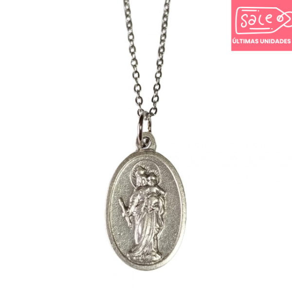 Producto - Collar María Auxiliadora Oval - 0