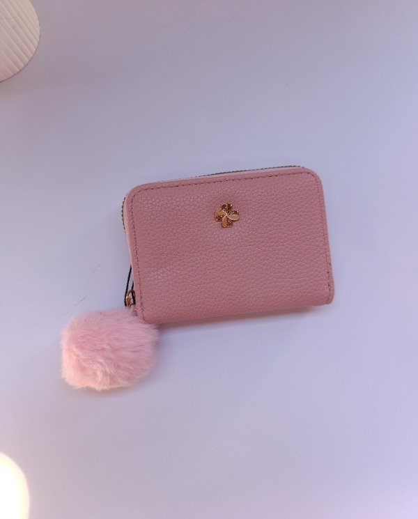 Producto - BILLETERA TARJETERO AMAPOLA ROSA