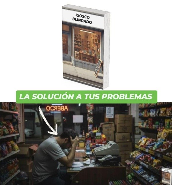 Producto - BLINDADO - LA SOLUCIÓN A TUS PROBLEMAS DE KIOSCO