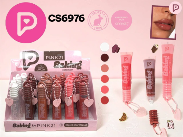 Producto - Gloss labial con color baking pink21 - 3