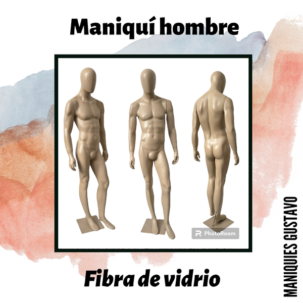 Producto - Maniquí hombre Fibra de Vidrio modelo Eric