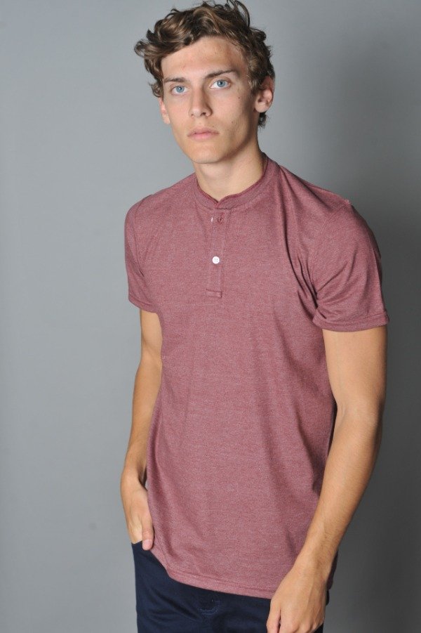 Producto - Remera Henley Melange BRD
