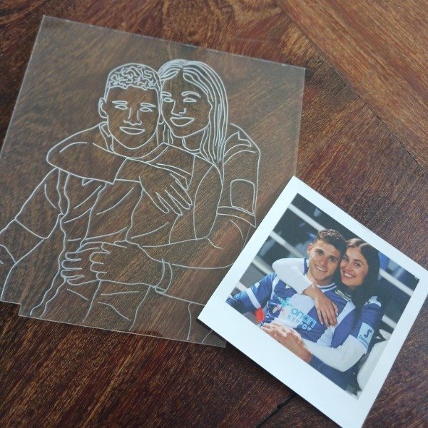 Producto - LAMPARA PERSONALIZADA + POLAROID