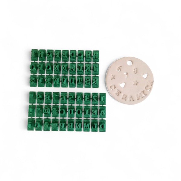 Producto - ABECEDARIO LETRAS 3D MAQUINA