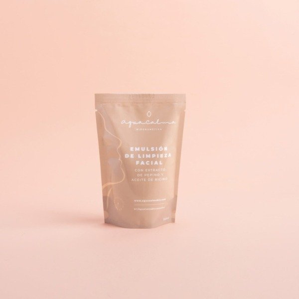 Producto - EMULSIÓN DE LIMPIEZA FACIAL DE PEPINOS (REPUESTO)