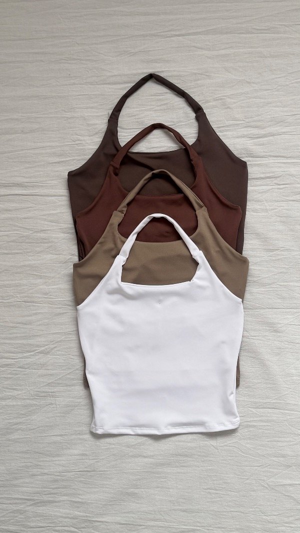 Producto - Top halter escote redondoo - 0