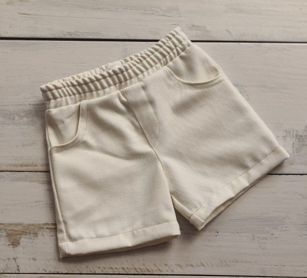 Producto - Bermuda gabardina crema