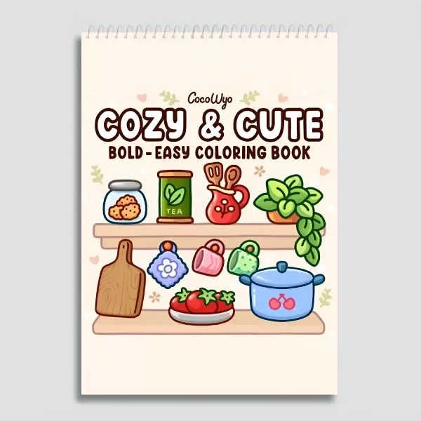 Producto - Cozy y Cute - Libro Anillado - Coco Wyo - A4