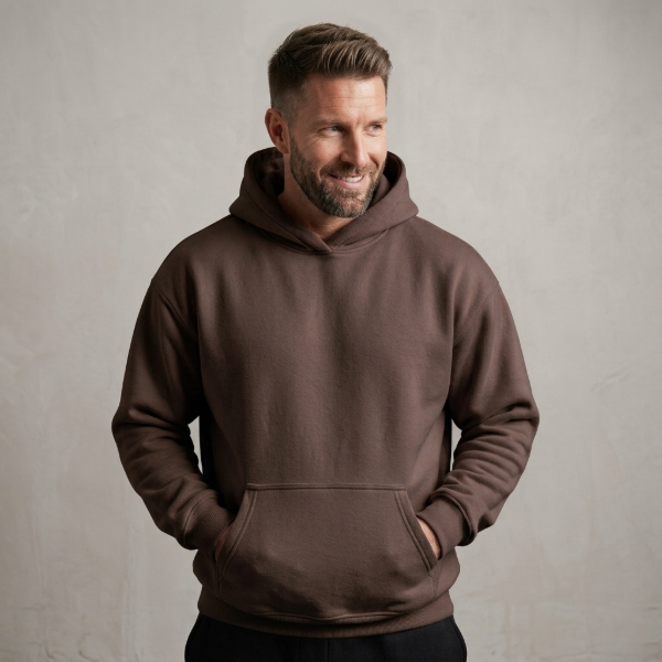 Producto - Buzo Capucha Frisa Hoodie Over Size Canguro Hombre Premium