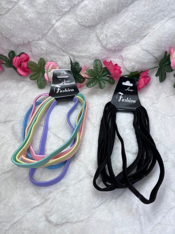 Producto - Vincha elásticas finas x6