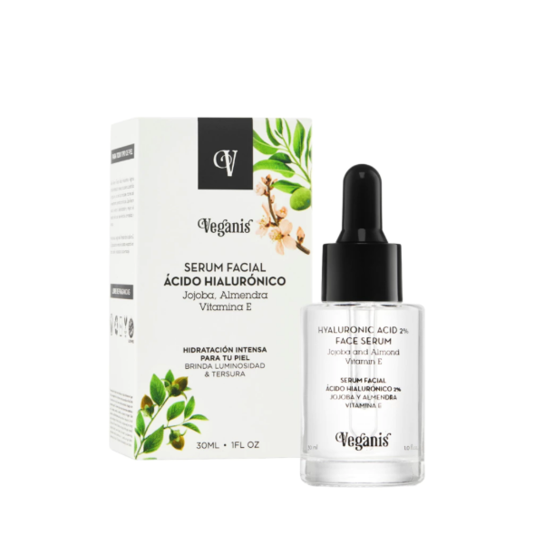 Producto - Serum Facial Ácido Hialurónico - Veganis