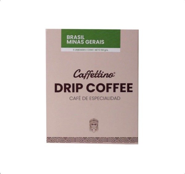 Producto - CAFFETTINO DRIP COFFEE - BRASIL - CAJA X 5 UN.
