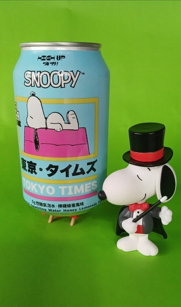 Producto - Lata gaseosa Snoopy. Taiwan