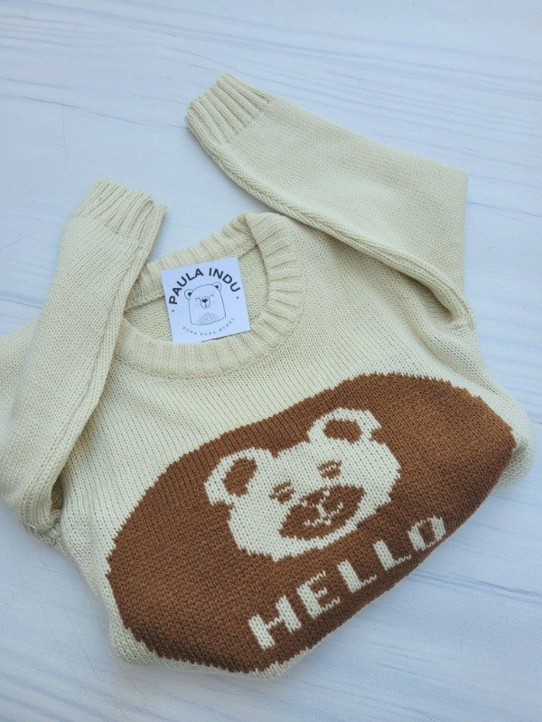 Producto - SWEATER BEAR HELLO - transferencia 14.790 - 0