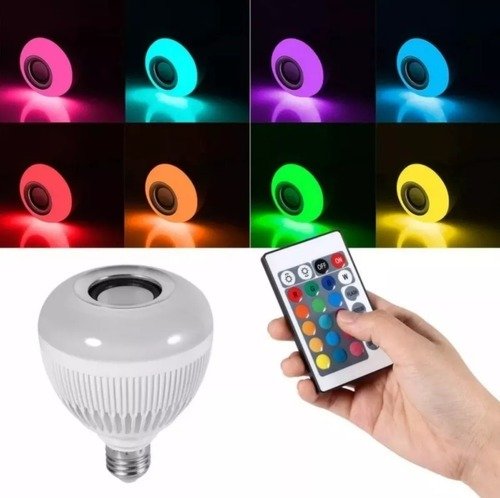 Producto - Foco Parlante Bluetooth