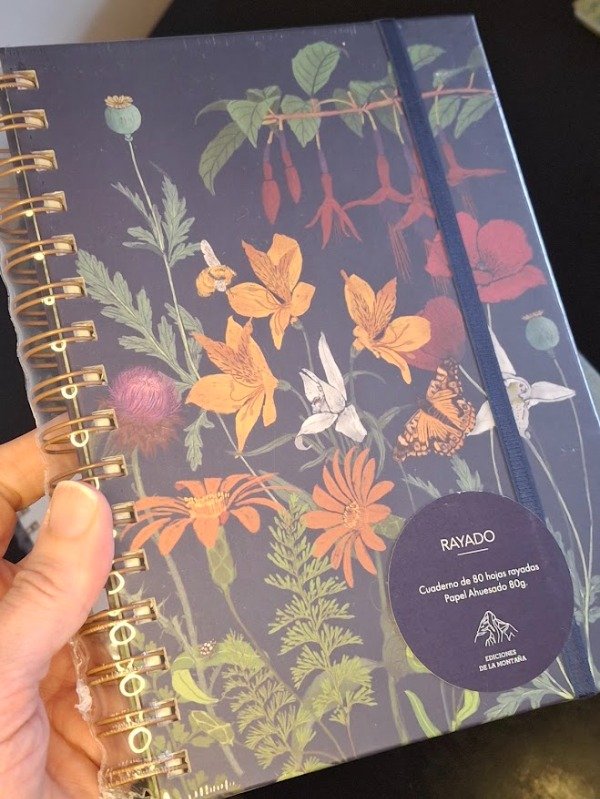 Producto - Cuaderno anillado tapa dura - Pradera