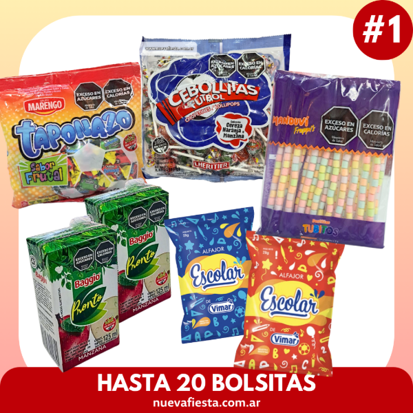 Producto - COMBO DE GOLOSINAS #1