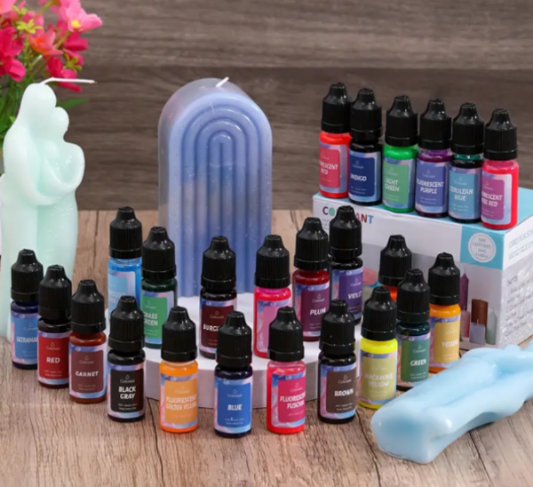 Producto - Caja x24 Pigmentos Especiales Para Velas