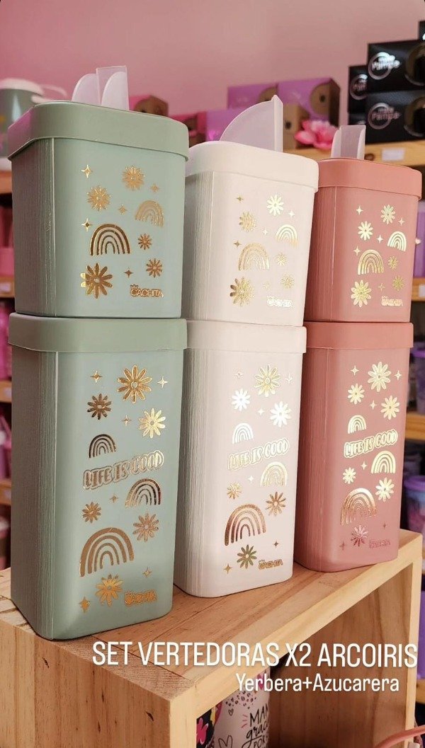Producto - SET VERTEDORA X2 ARCOIRIS