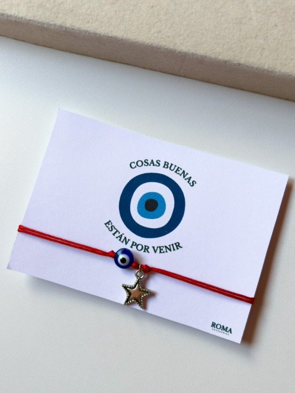 Producto - PULSERA OJO TURCO Y DIJE