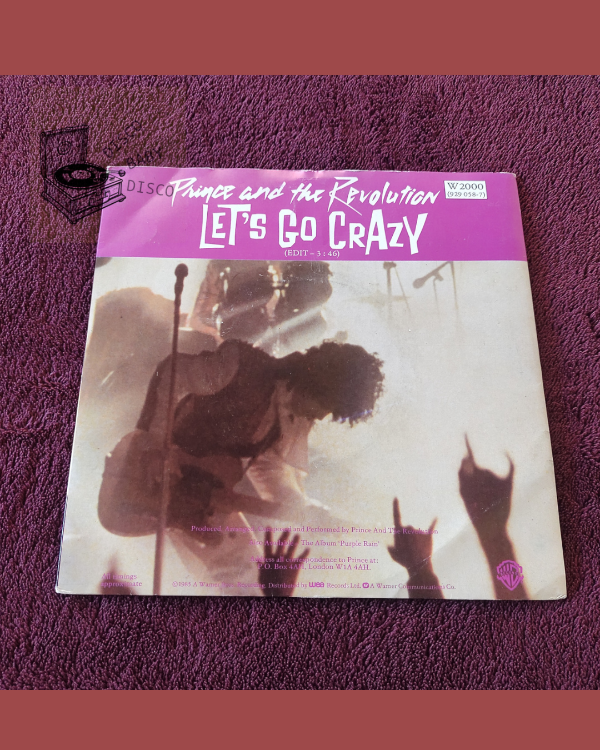 Producto - Prince and the Revolution - Let's go crazy / Take me with U 7''