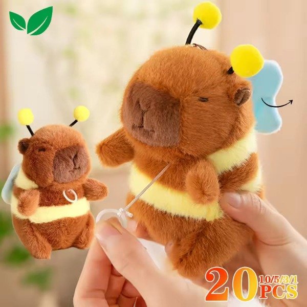 Producto - Llavero Peluche Capybara Abejita