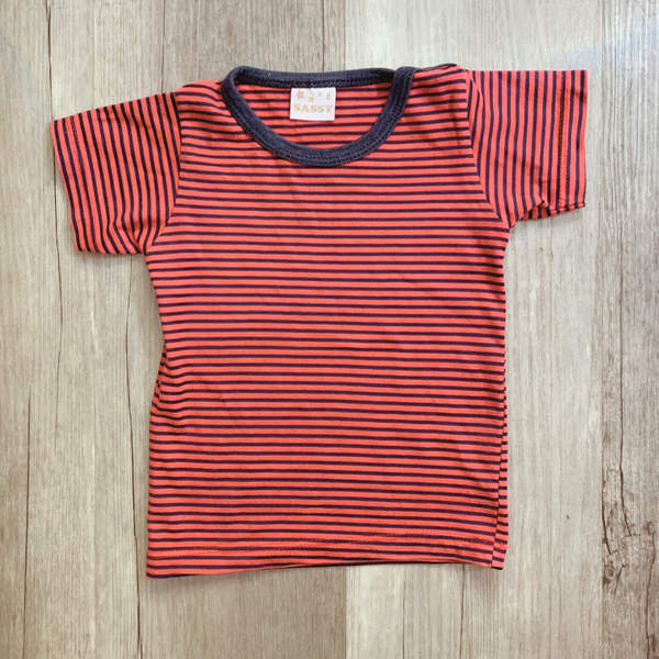 Producto - Remera Rayas Rojo y Azul 4A