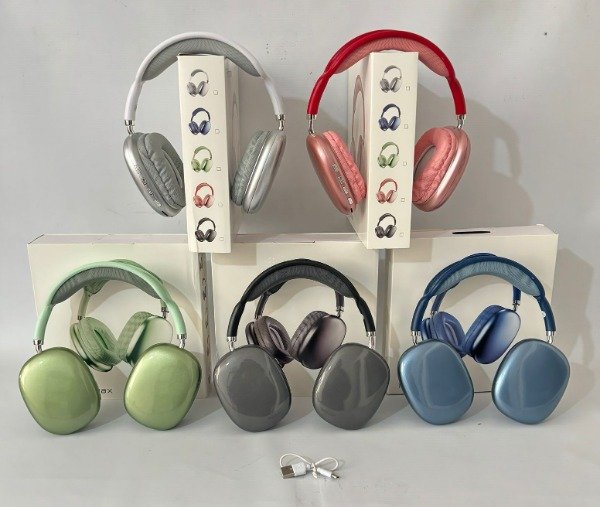 Producto - AURICULAR BT AIRPODS P9 PRO MAX SD + AUX COLORES