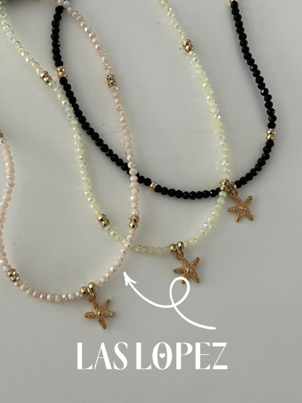 Producto - COLLAR DE CANUTILLOS ROSA