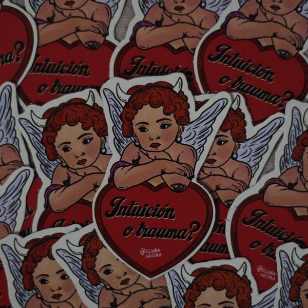 Producto - Imán INTUICIÓN O TRAUMA