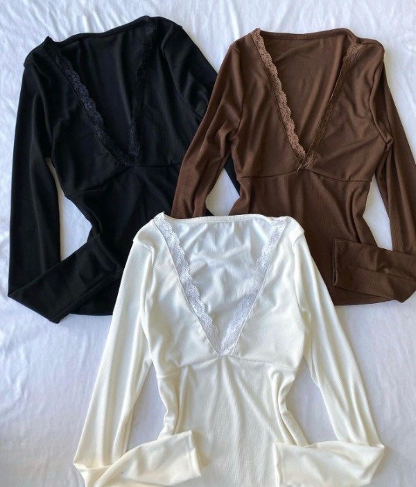 Producto - Remera puntilla