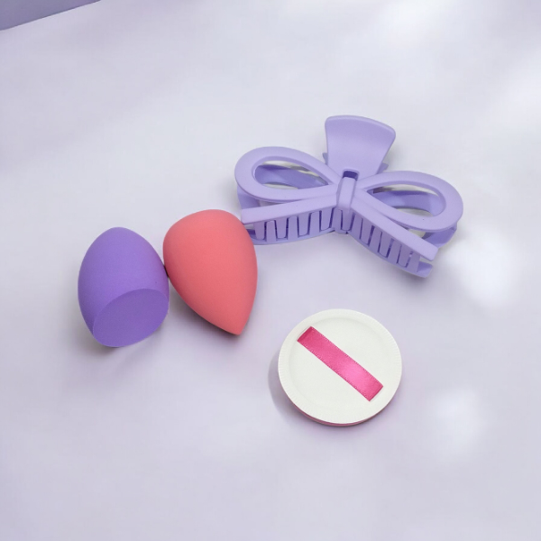 Producto - SET DE BROCHE MOÑO + ESPONJAS - MELY