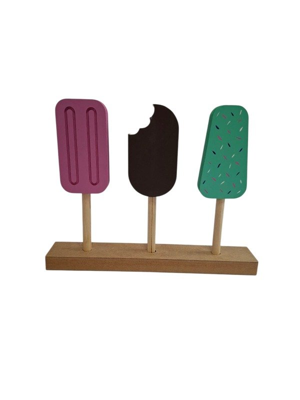 Producto - Helados con base de madera