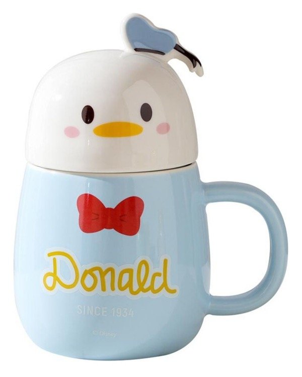 Producto - TAZON CERAMICA  DONALD + TAPA