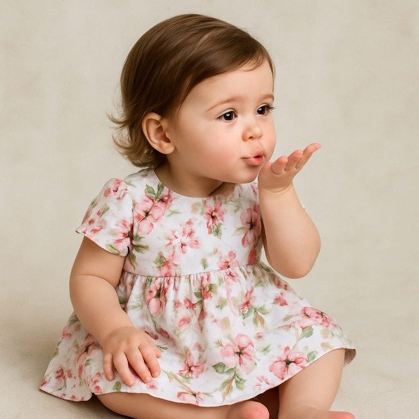 Producto - 5214 Vestido flores/ SEPTIEMBRE