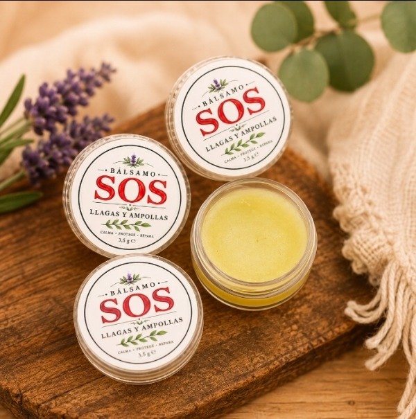 Producto - Bálsamo S.O.S lesiones bucales, herpes, llagas, ampollas o irritaciones.