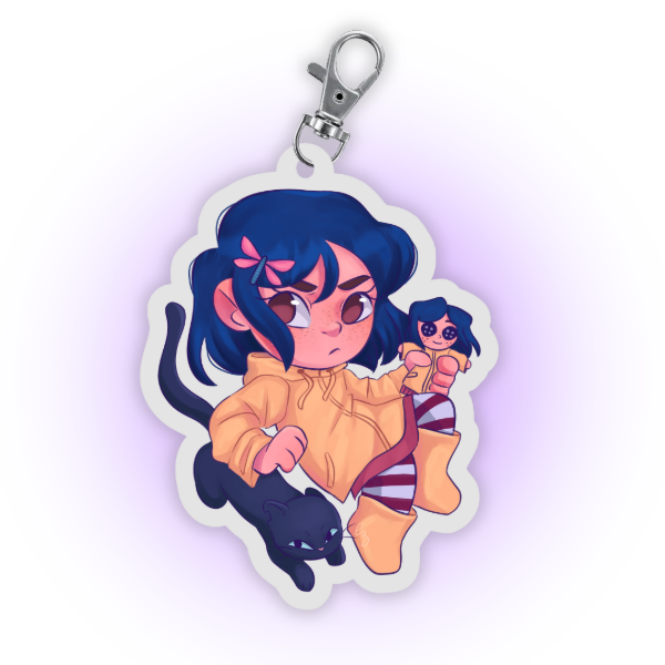 Producto - Llavero Coraline - Coraline